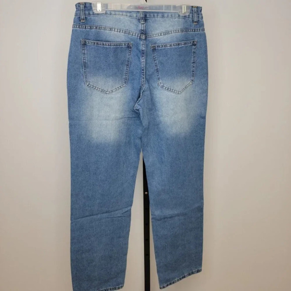SHEIN Men's Straight Leg Jeans - Picture 4 of 5